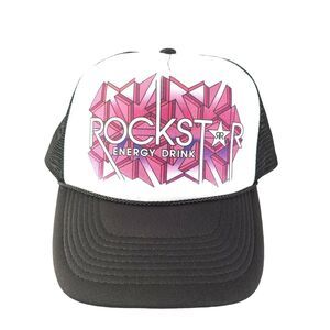 Rockstar Energy Drink Snapback Trucker Hat Nissum Cap Foam